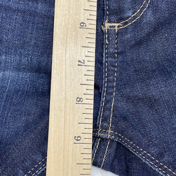 Lucky Brand Jeans Womens Sz 2/26 Dark Blue Brooke Ankle Mid Rise Denim 25x29 - Picture 7 of 14